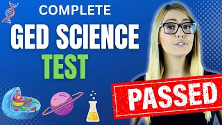 GED SCIENCE TEST  Pass the GED with EASE [upl. by Hild]