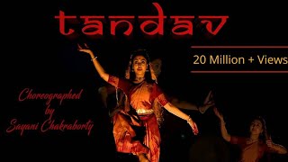 TANDAV  Choreography by Sayani Chakraborty Times music spiritual  Shankar Mahadevan [upl. by Gregg]