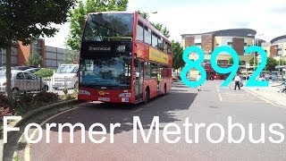 Go Ahead London Optare Olympus Scania N230UD on route 498 [upl. by Aicena]