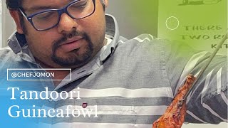 Tandoori guineafowl chefjomon shorts specialguest homecooking linturony tandoor [upl. by Nahsed]