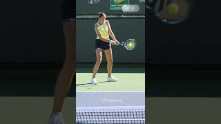 Karolina Pliskova Backhand [upl. by Kielty]