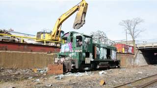 Scrapping an EMD SW1200 Locomotive Timelapse [upl. by Brest872]