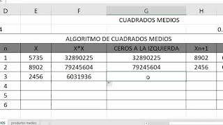 EXPLICACIÓN EXCEL CUADRADOS MEDIOS [upl. by Alleiram465]