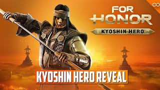 For Honor Kyoshin Reveal  New Hero Moveset Feats Armors  New Armor Variations [upl. by Riatsala]