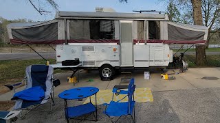 Popup Camper Setup Guide amp Tour Fleetwood Highlander Niagara Sold [upl. by Kyla]