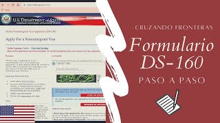 COMO LLENAR FORMULARIO DS160  2021 B1B2 [upl. by Isacco275]