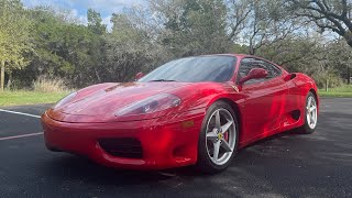 ULTRA CLEAN Ferrari 360 Modena For Sale [upl. by Ikir]