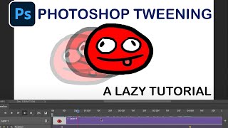 TweeningKeyframing in Photoshop Animation A Lazy Tutorial [upl. by Charita279]