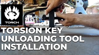 TORCH Torsion Key Unloading Tool Installation Overview [upl. by Fulbert]