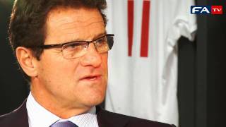 Fabio Capello Names the 30 Man 2010 Squad [upl. by Ressay]