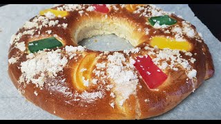 Receta Roscón de Reyes 🤴🤴🤴🎄🎇 [upl. by Eizus]