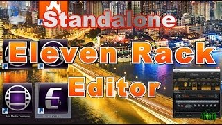 Standalone Eleven Rack Editor  Demo [upl. by Koah]