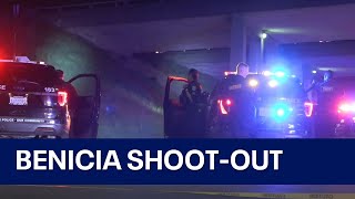 Shootout with Benicia police ends in arrests [upl. by Nine]