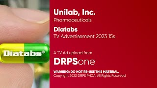 Diatabs TV Ad 2023 15s Philippines [upl. by Cooe]