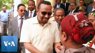 Ethiopia PM Abiy Ahmed Meets Protest Leaders in Sudan [upl. by Ramunni]