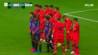 Gol de Camilo Sanvezzo  Toluca vs Mazatlán  Grita México A21  Jornada 5  LIGA BBVA MX [upl. by Asnerek]