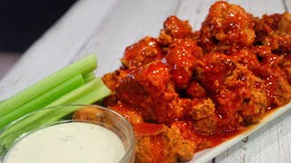 Buffalo Cauliflower Wings Airfryer Recipe  Airfryer Recipes  Instant pot recipes  Cauliflower [upl. by Yesrej]