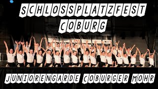 Juniorengarde vom Coburger Mohr Spektakuläre Performance beim Schlossplatzfest Coburg 2024 [upl. by Ael]