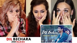 DIL BECHARA Trailer Reaction  RUSSIA  Sushant Singh Rajput  Sanjana Sanghi  AniTalkies [upl. by Llacam]