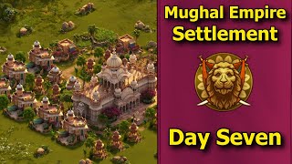 Forge of Empires Mughal Empire Settlement  Day Seven Finally Some Progress Unlocking Chhatri [upl. by Anilasor738]