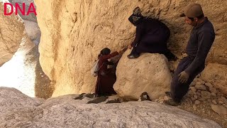 Nomads Clearing a Mountain Pass Nomad life of IRAN [upl. by Huebner]