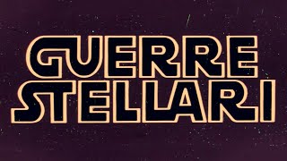 GUERRE STELLARI orig 1977 Titoli di apertura  IT77 Italian 35mm Preview Reels [upl. by Luca]