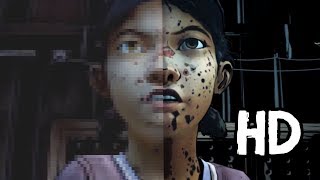 Original Vs Definitive Edition  The Walking Dead Game [upl. by Suiram]