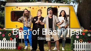 Best of Bäst i Test säsong 7 [upl. by Eadrahc]