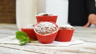 WeißeSchokolade Himbeer Muffins [upl. by Gytle]