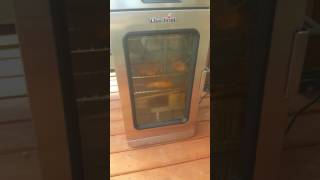 Charbroil Electric Smoker Preheat Review part 2 link in the description [upl. by Enelear]