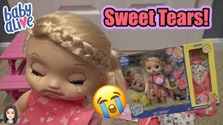 Baby Alive Sweet Tears Baby Unboxing  GIVEAWAY  Kelli Maple [upl. by Pilif]