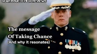 The message of Taking Chance and why it resonates [upl. by Brice]