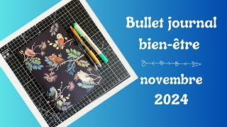 Planifie avec moi  Novembre 2024  selfcare bienêtre et besoins [upl. by Andrien]