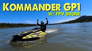 Kommander GP1 w FPV Drone [upl. by Ruosnam]