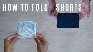 How to Fold SHORTS  Judi the Organizer [upl. by Zimmer]