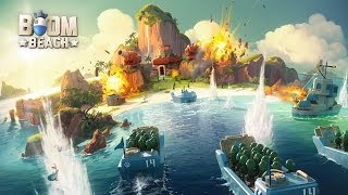 Boom Beach  Universal  HD Sneak Peek Gameplay Trailer [upl. by Nika]