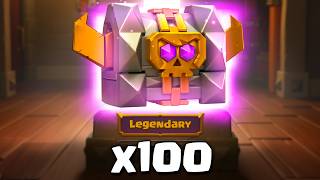 I Opened 100 Chests in Clash of Clans [upl. by Lucier]