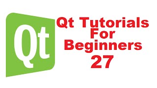 Qt Tutorials For Beginners 27  Simple Notepad Application Part  2 [upl. by Nnaarat]