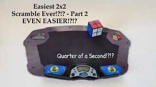 EASIEST 2X2 SCRAMBLE EVER  Part 2 EVEN EASIER [upl. by Hattie180]