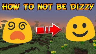 5 Ways To Not Feel Dizzy While Playing Minecraft [upl. by Anesor]