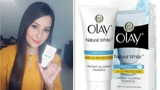 Olay Natural White Instant Glowing Fairness Cream [upl. by Zohara318]