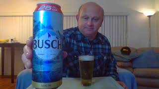 Busch Beer Review [upl. by Ydnic]