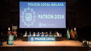 240927 PolicíaLocalMálaga 🚔 Celebración Actos Patrón 2024 👮‍♀️👮‍♂️ SanRafel Árcangel [upl. by Grand]