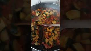 Verdure in padella 😘😋😋 shortsyoutube mare food cucina [upl. by Akinat]