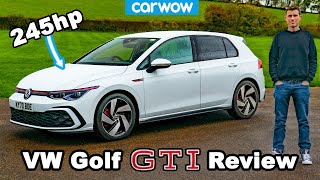 VW Golf GTI 2021 review  is the MK8 the best yet [upl. by Picco737]