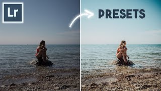 Saving a PRESET in LIGHTROOM  How to make your own presets [upl. by Kristofor]