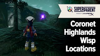 Pokemon Legends Arceus Coronet Highlands Wisp Locations [upl. by Bronder]