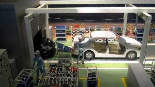 Toyota Animatronic Andon Cord Pull [upl. by Mehcanem]