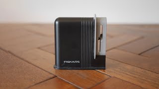 fiskars scissors sharpener Review Revitalize Your Scissors Performance [upl. by Alleuqahs217]