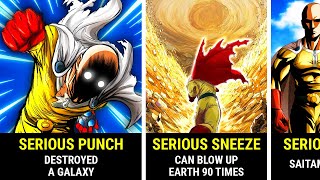 Every Time Saitama Used His TRUE POWER One Punch Man [upl. by Jarnagin]